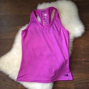 The North Face pink workout top